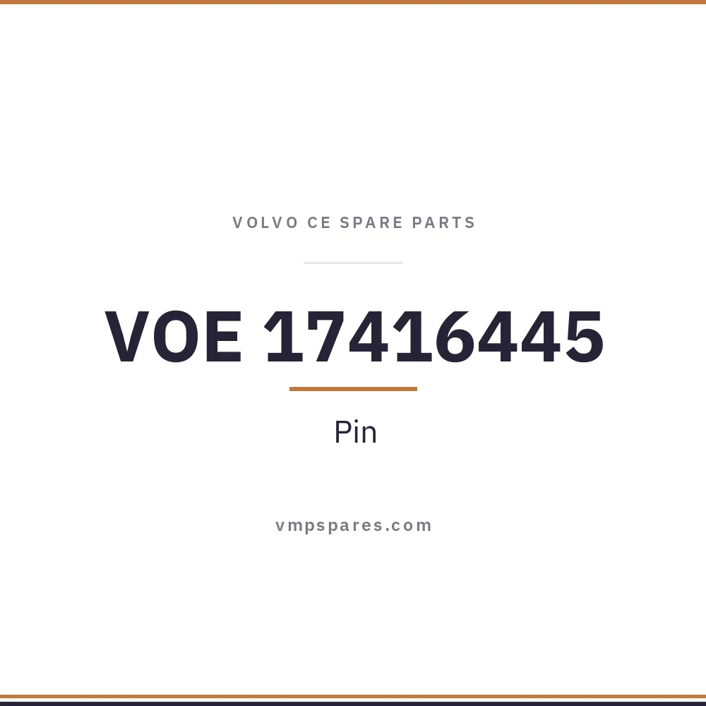 VOE 17416445 – Pin