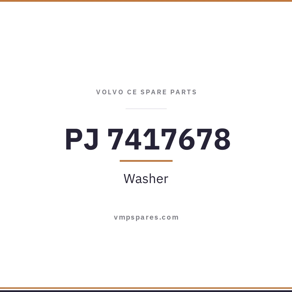 PJ 7417678 – Washer