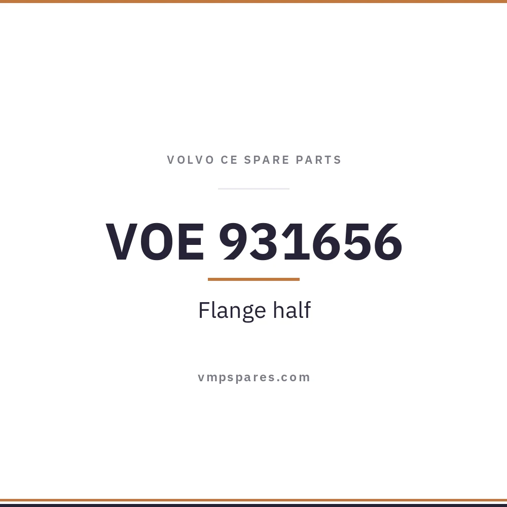 VOE 931656 – Flange half