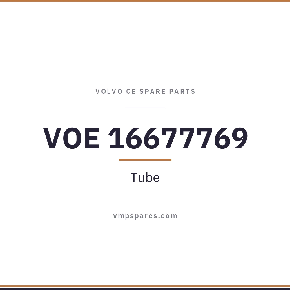 VOE 16677769 – Tube