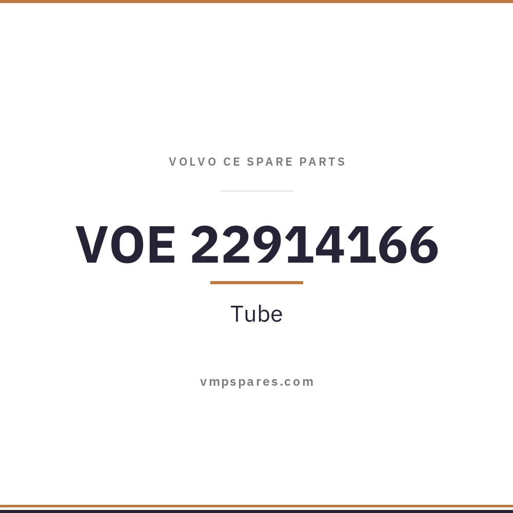VOE 22914166 – Tube