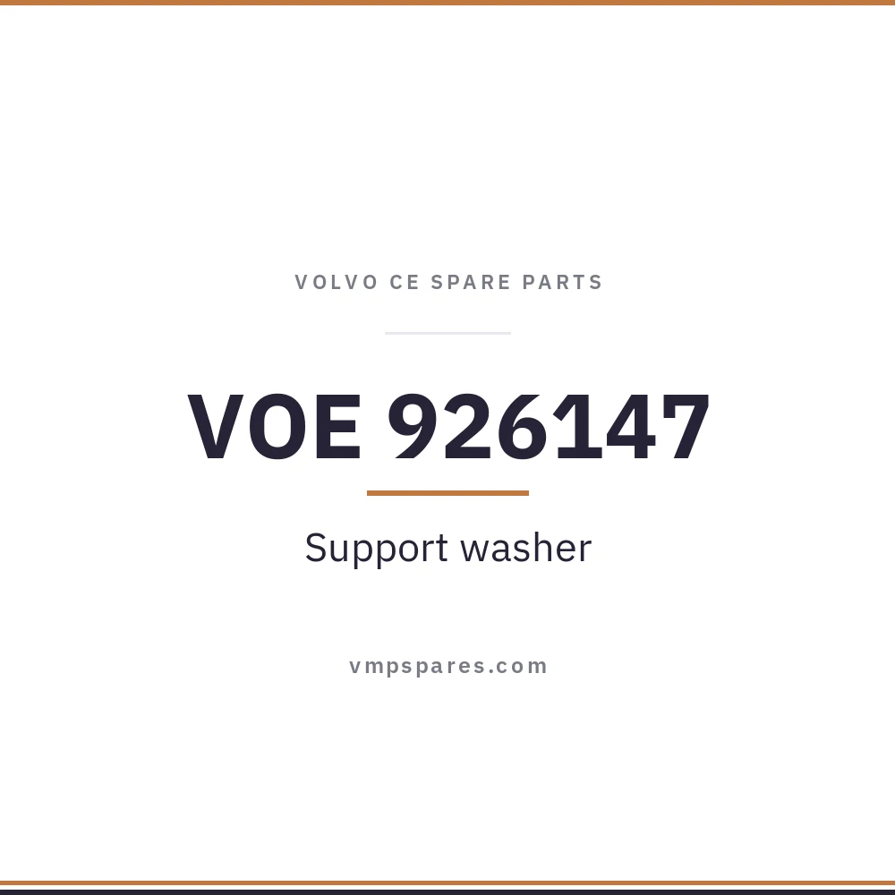 VOE 926147 – Support washer