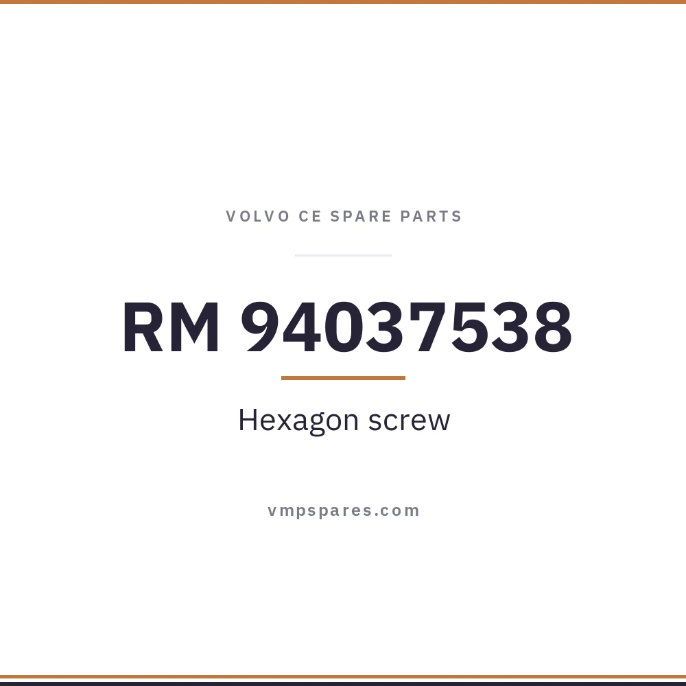 RM 94037538 – Hexagon screw