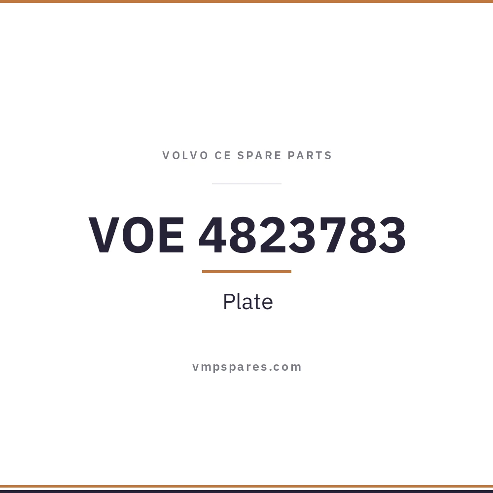VOE 4823783 – Plate