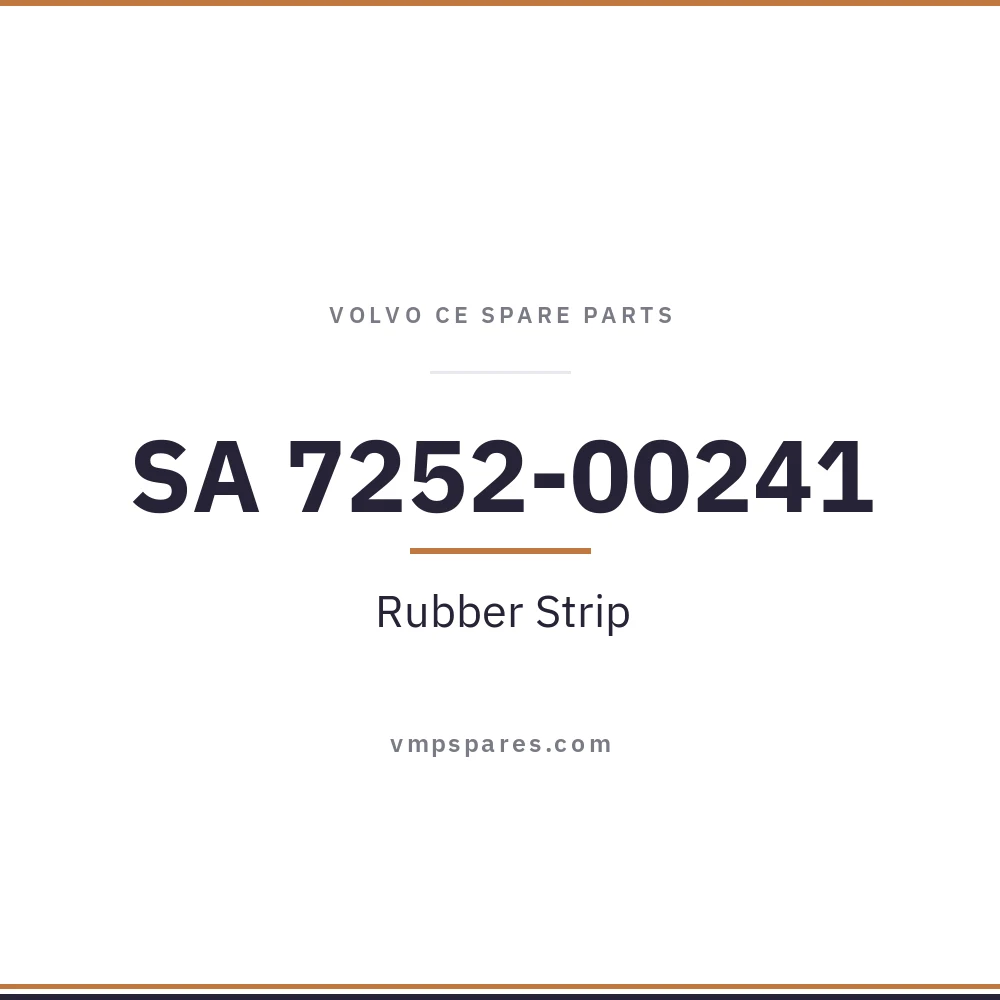 SA 7252-00241 – Rubber Strip