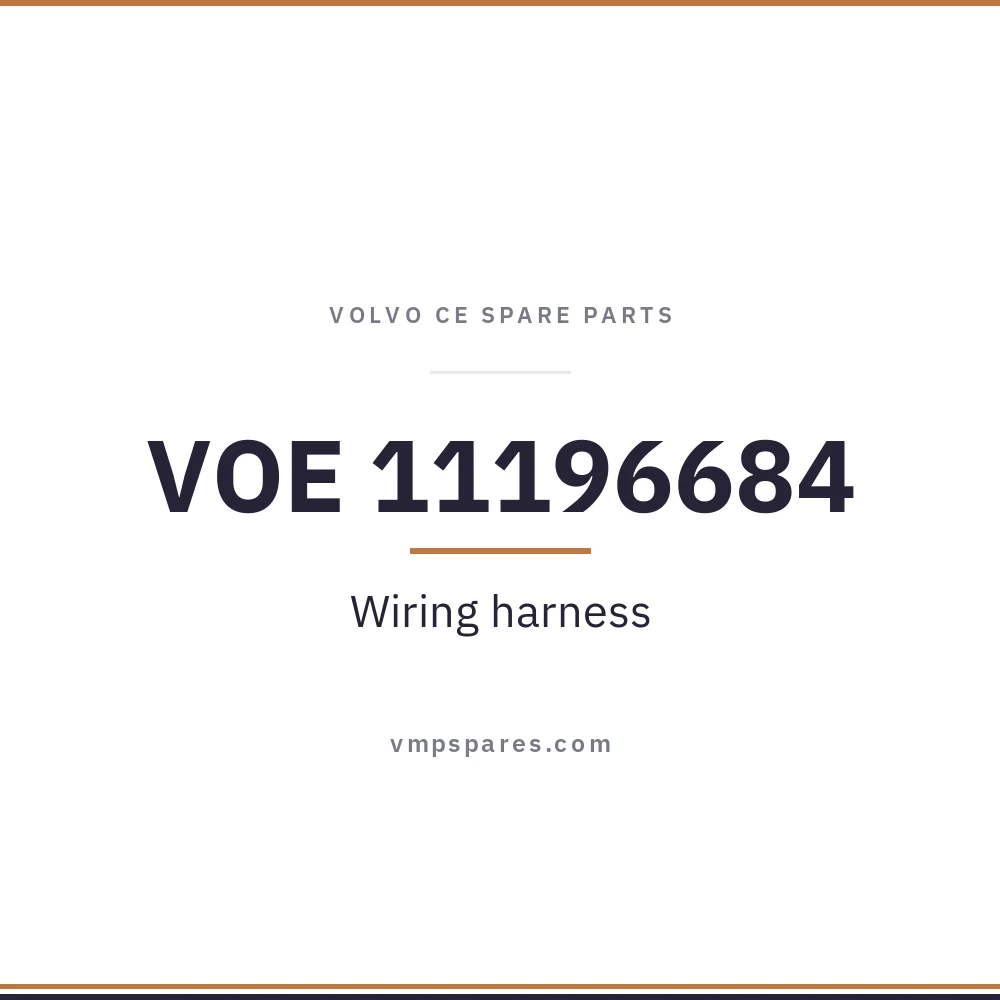 VOE 11196684 – Wiring harness