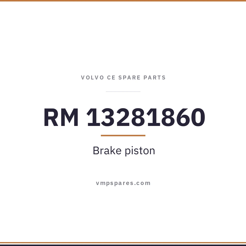 RM 13281860 – Brake piston