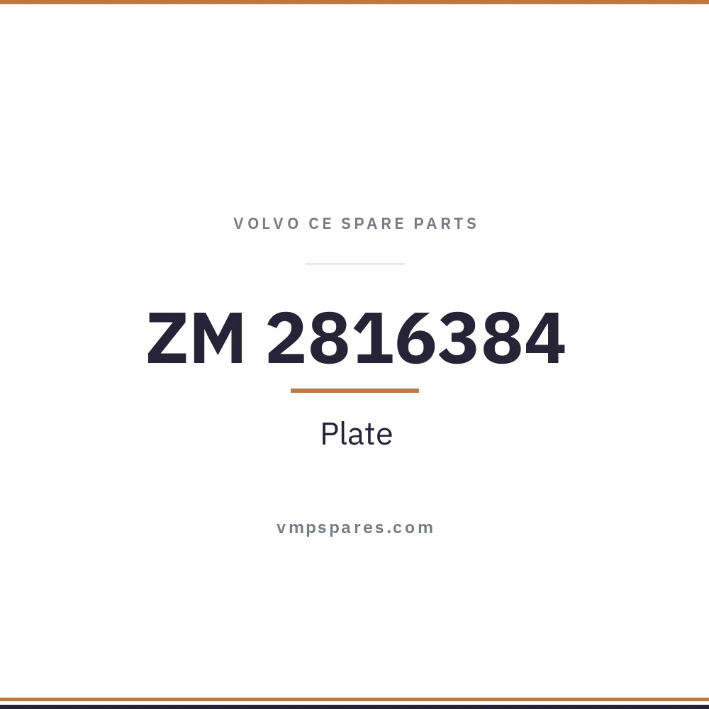 ZM 2816384 – Plate