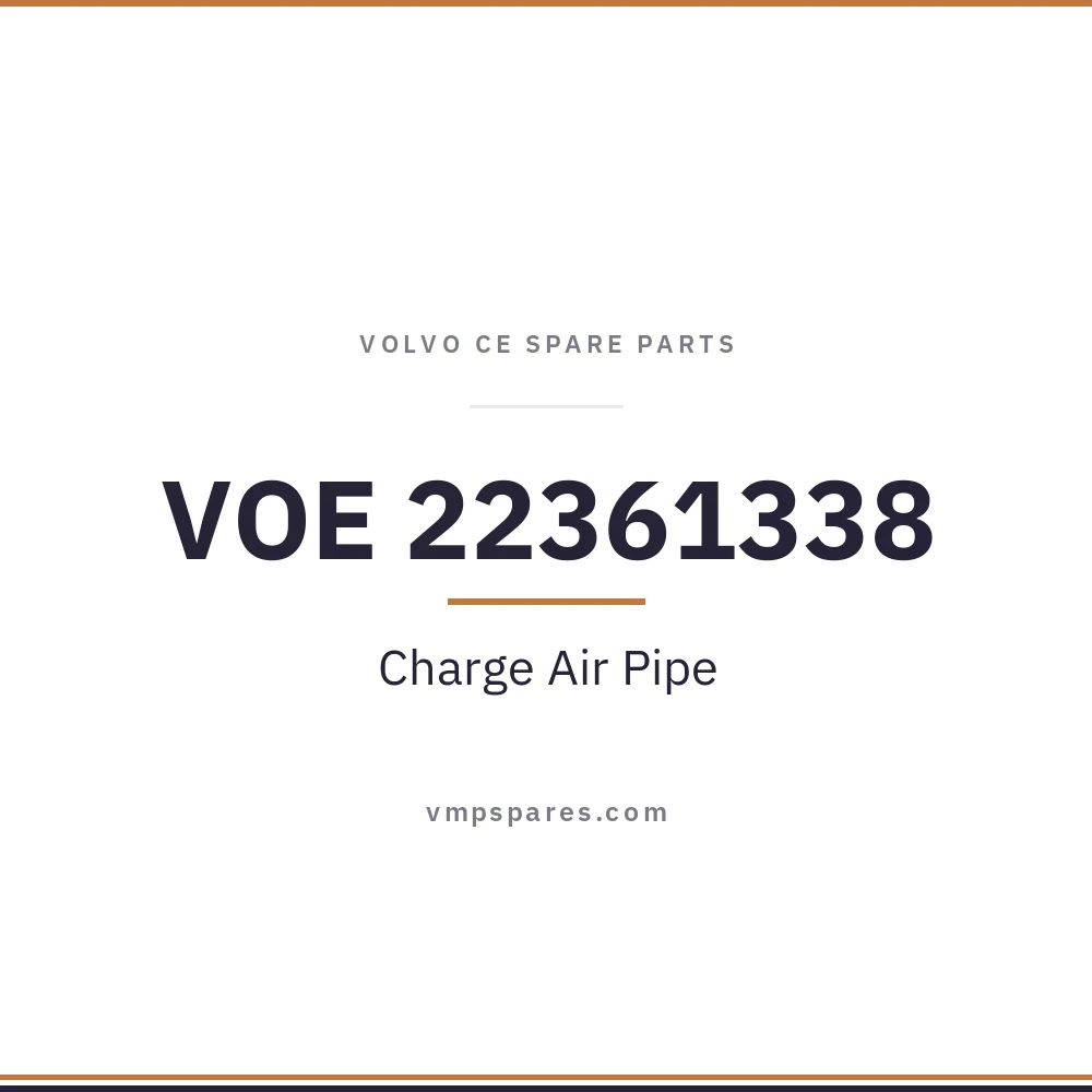 VOE 22361338 – Charge Air Pipe