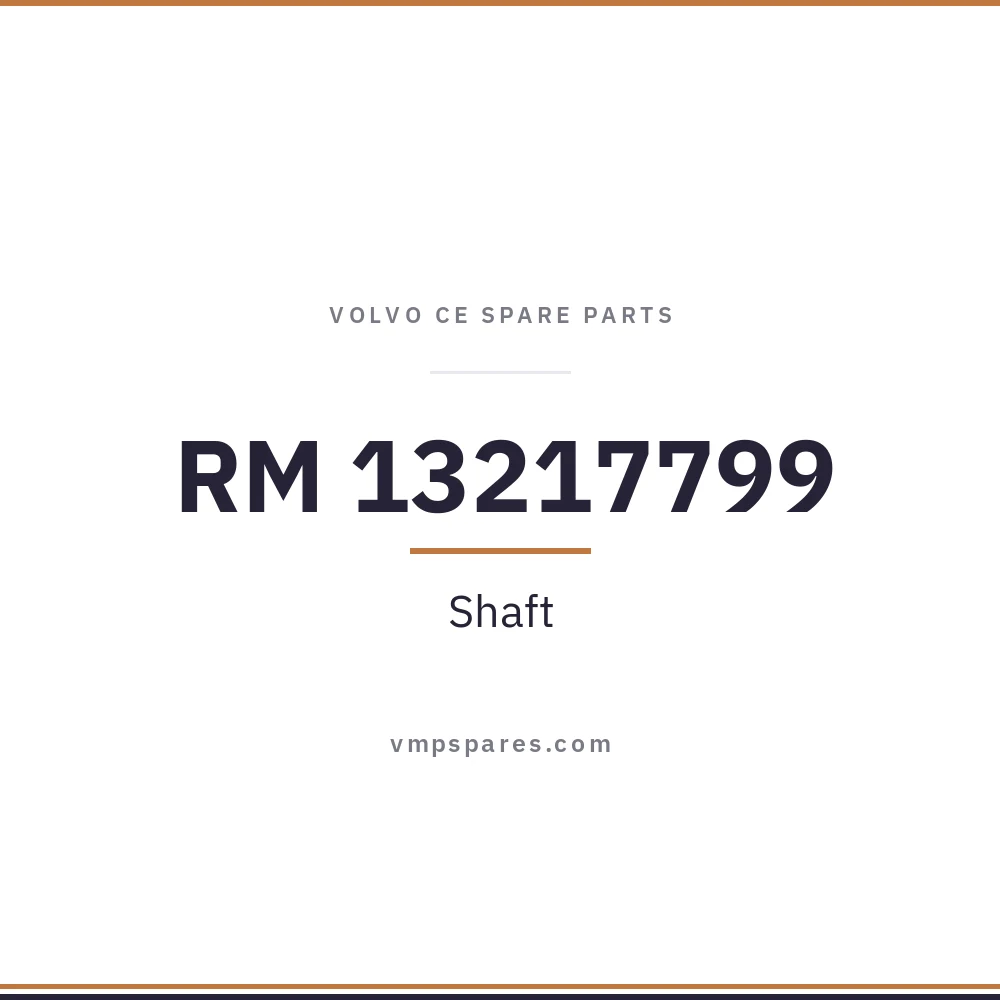RM 13217799 – Shaft