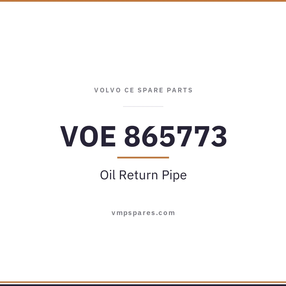 VOE 865773 – Oil Return Pipe