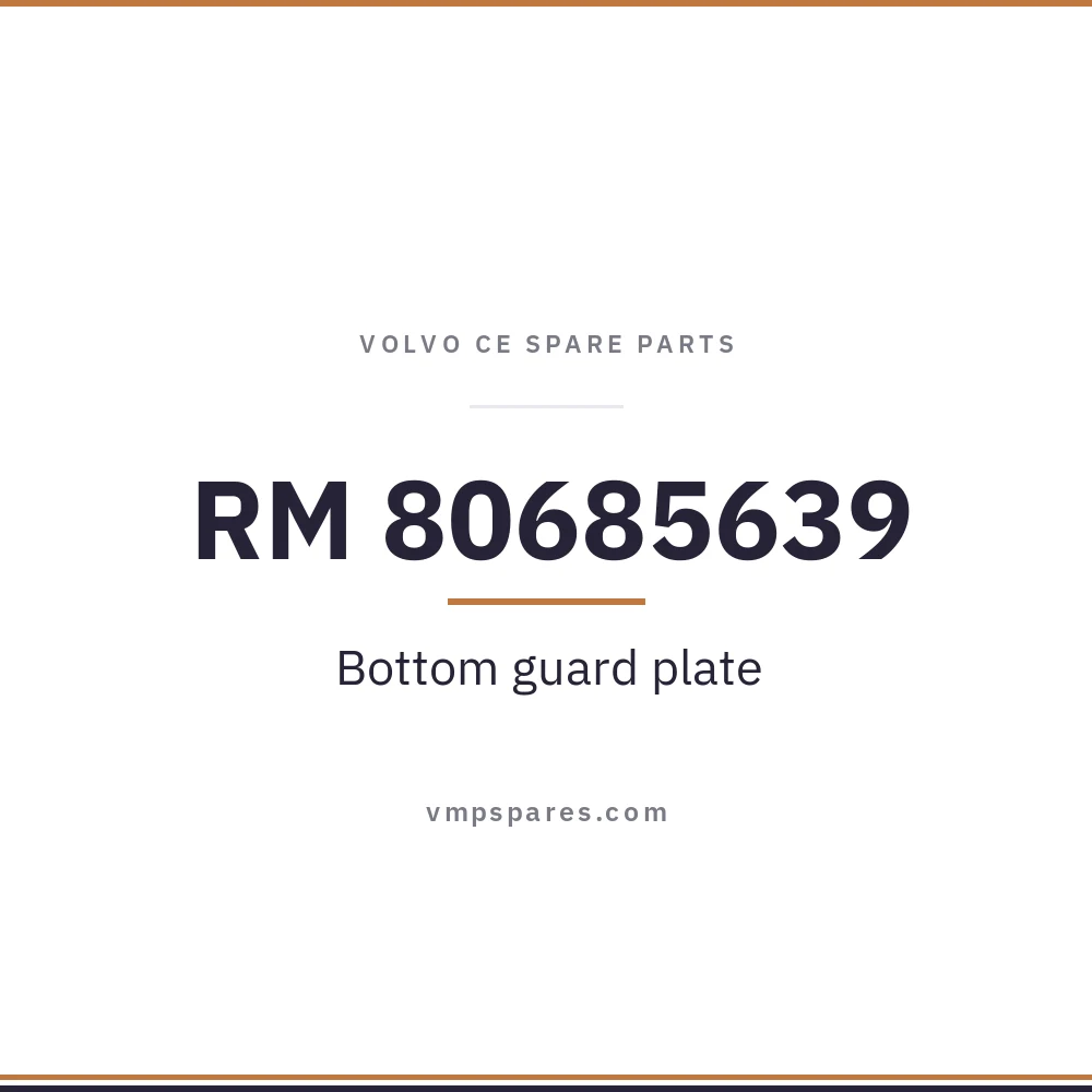 RM 80685639 – Bottom guard plate