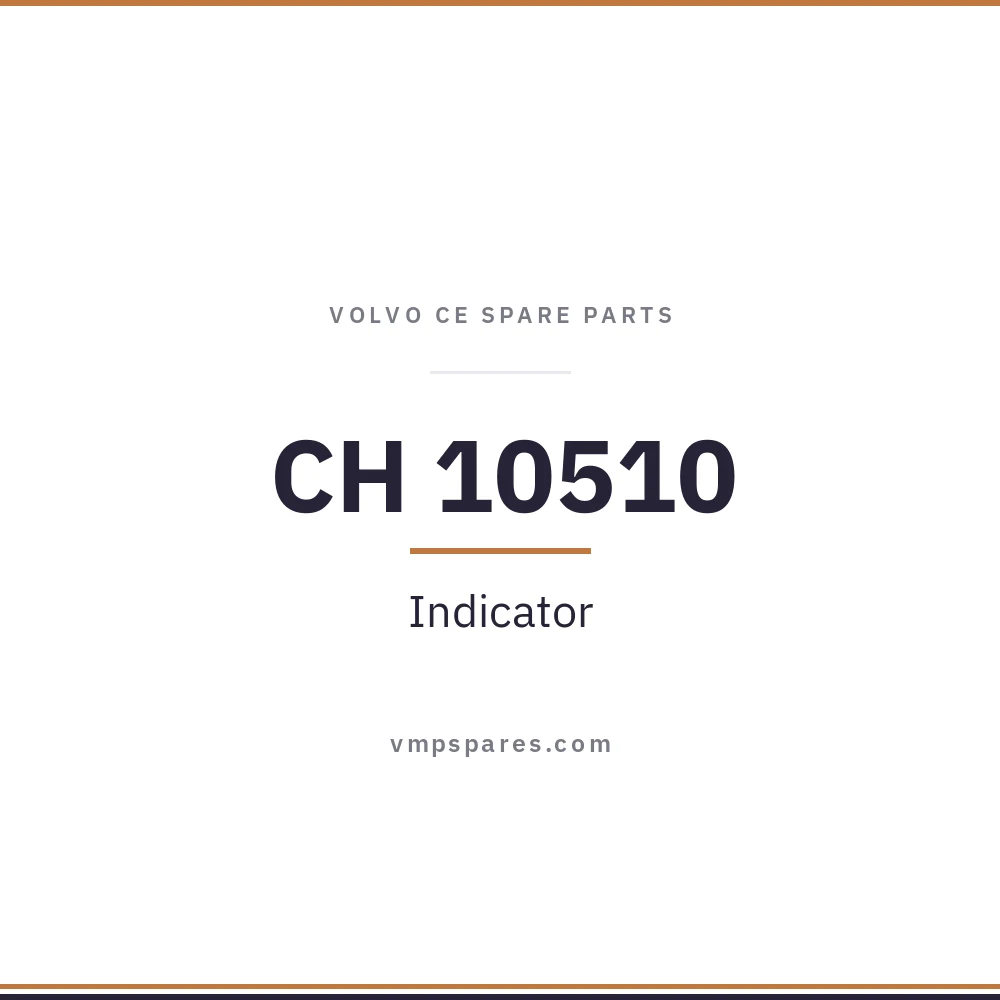 CH 10510 – Indicator