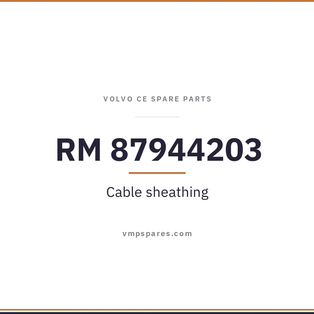 RM 87944203 – Cable sheathing