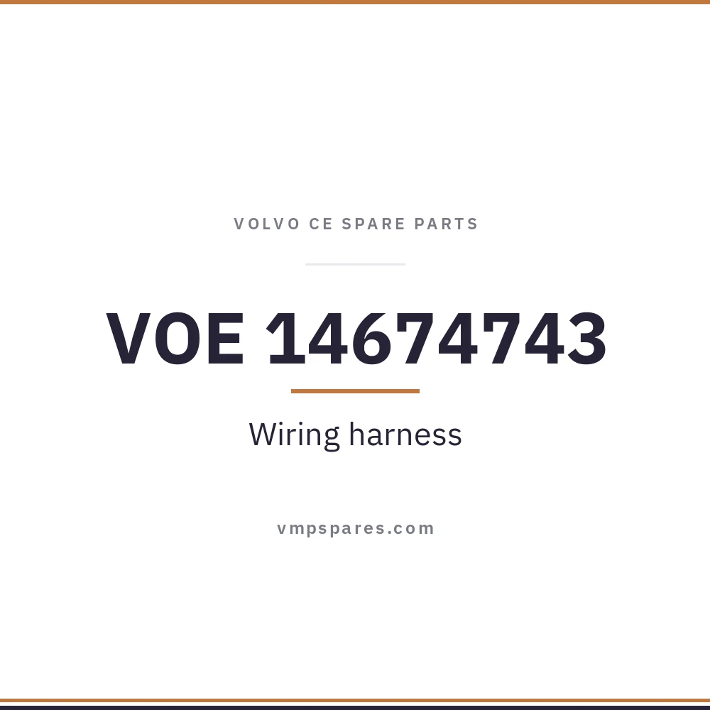 VOE 14674743 – Wiring harness