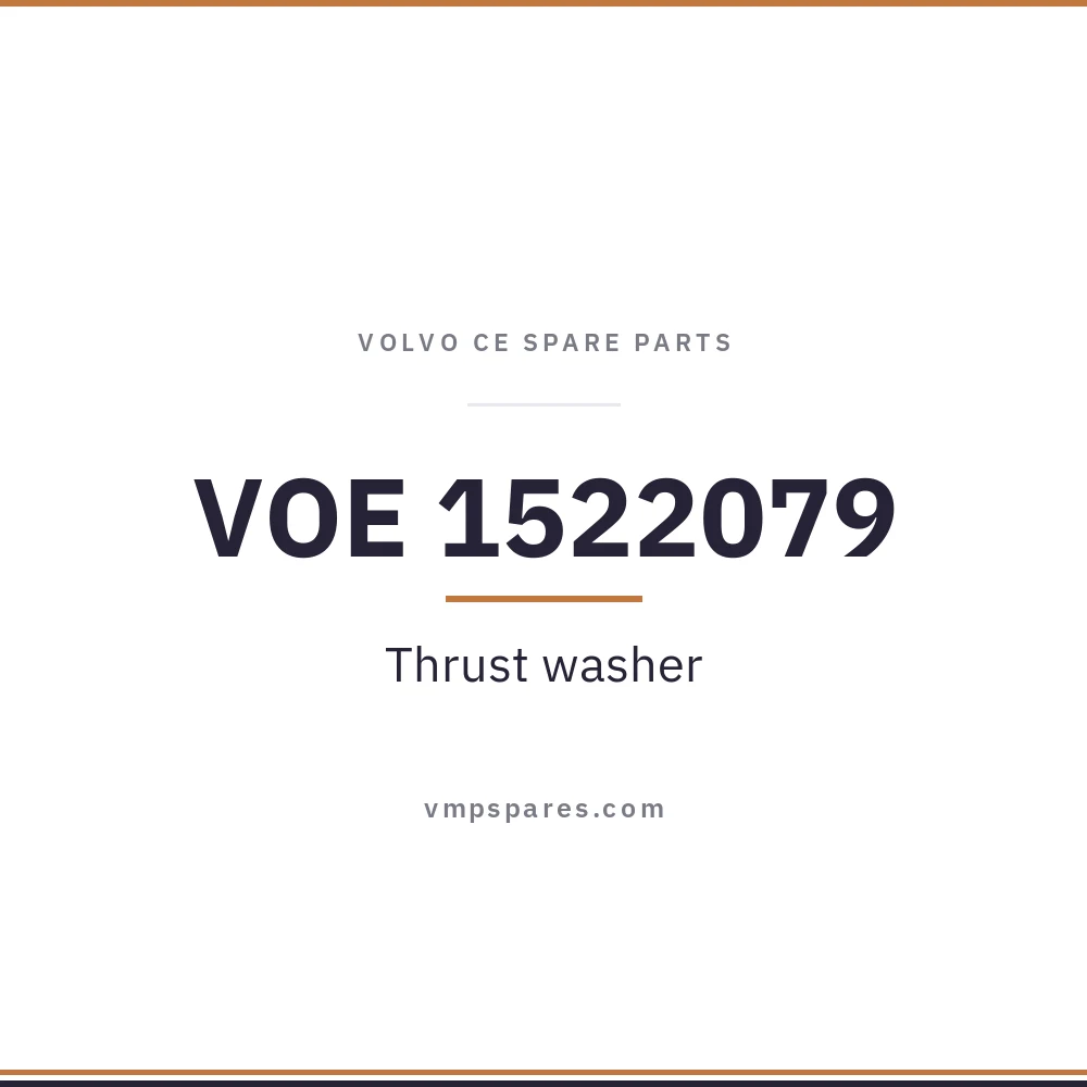VOE 1522079 – Thrust washer