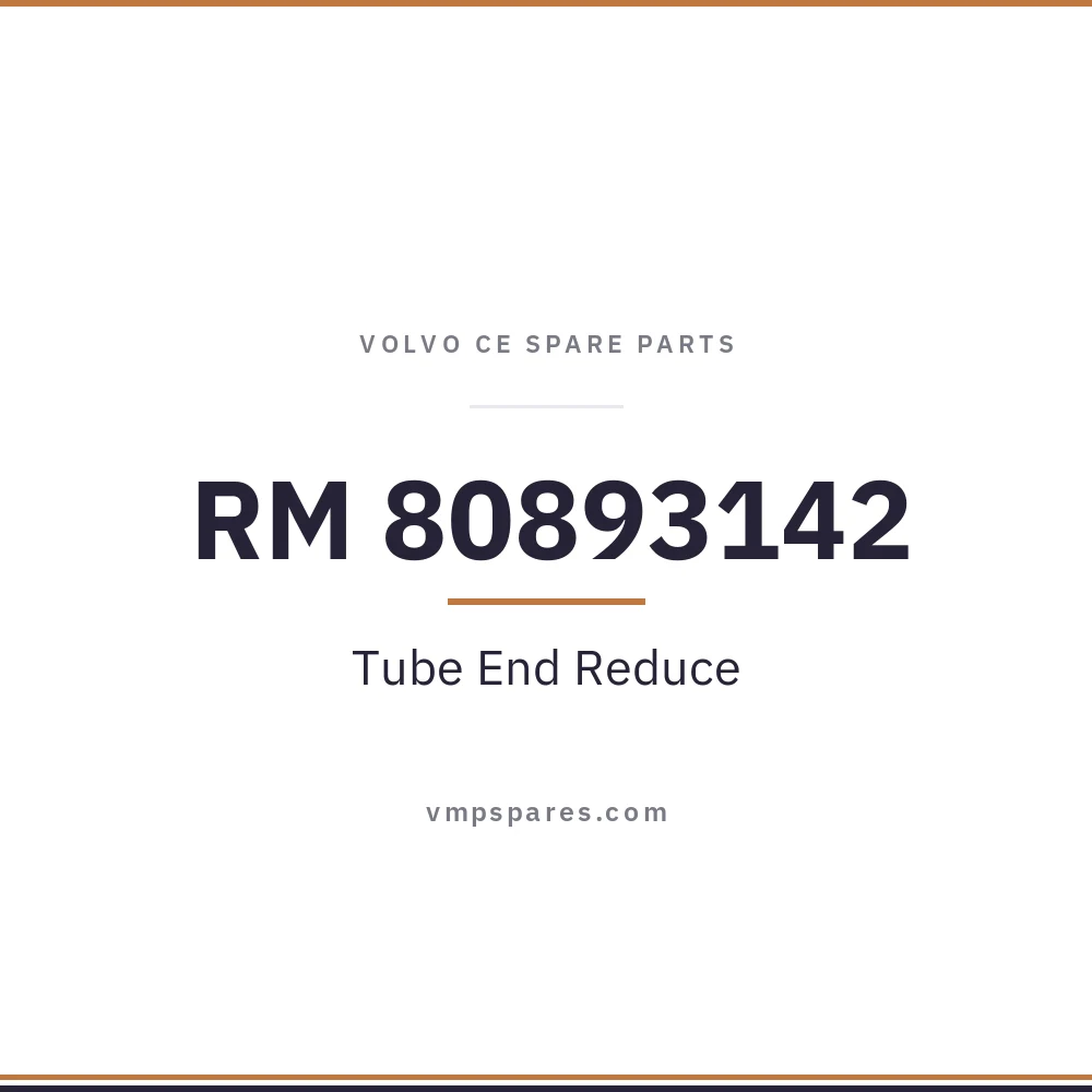 RM 80893142 – Tube End Reduce