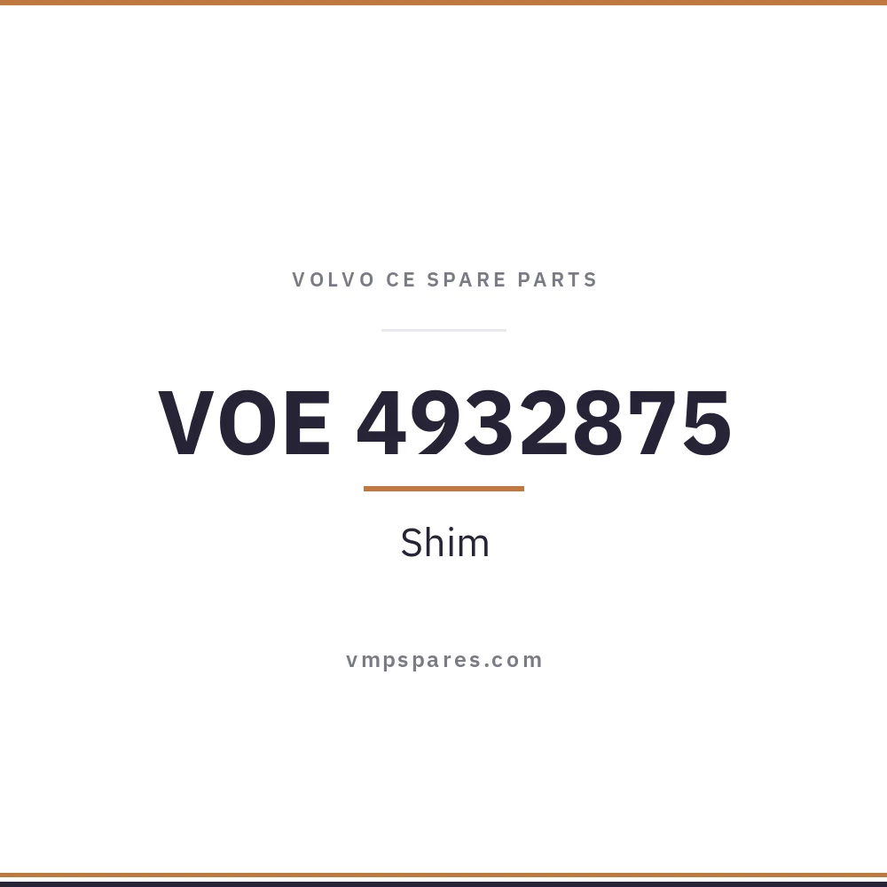 VOE 4932875 – Shim