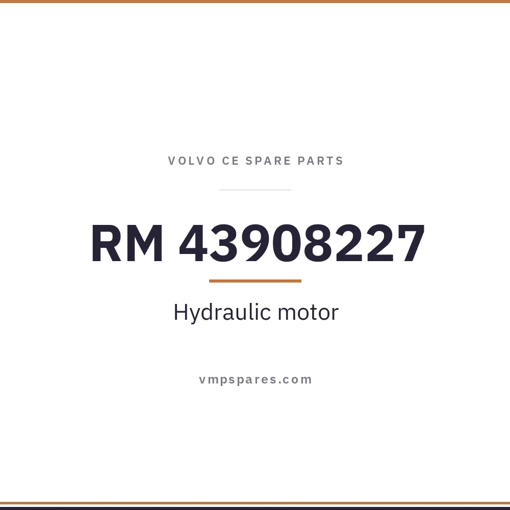 RM 43908227 – Hydraulic motor