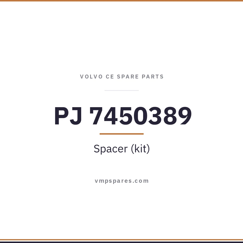 PJ 7450389 – Spacer (kit)
