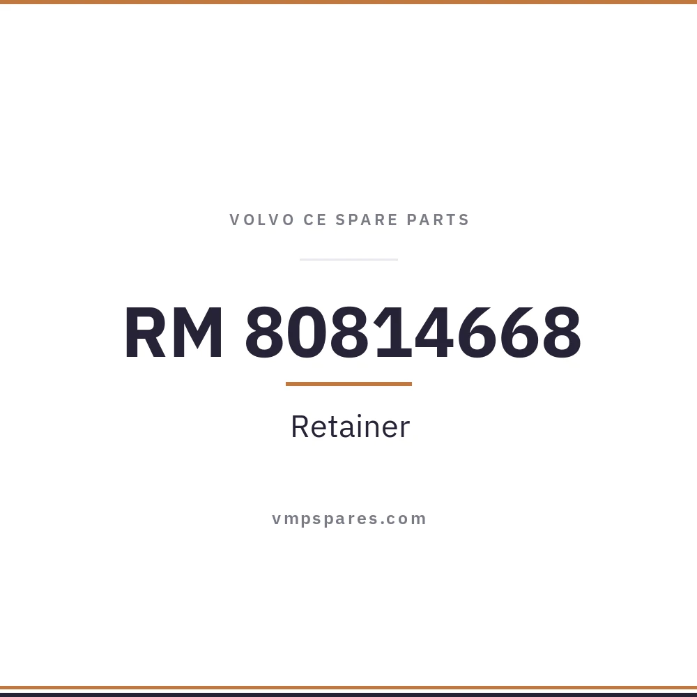RM 80814668 – Retainer