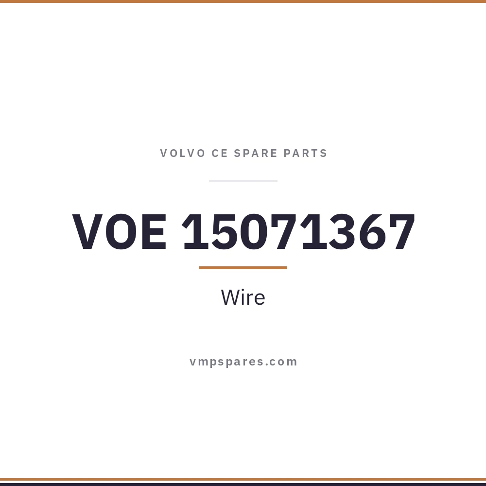 VOE 15071367 – Wire