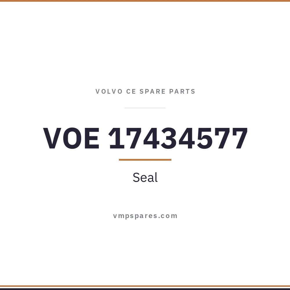 VOE 17434577 – Seal