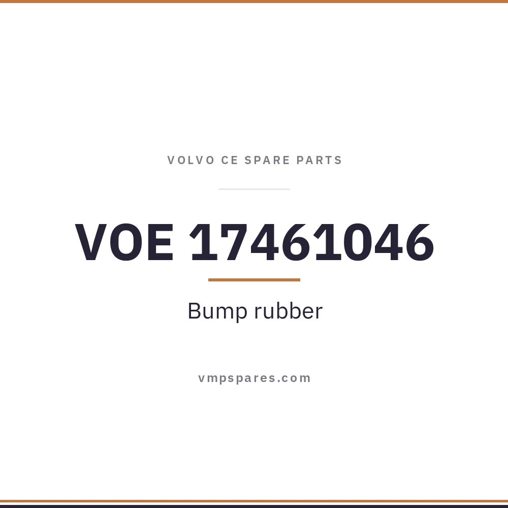 VOE 17461046 – Bump rubber
