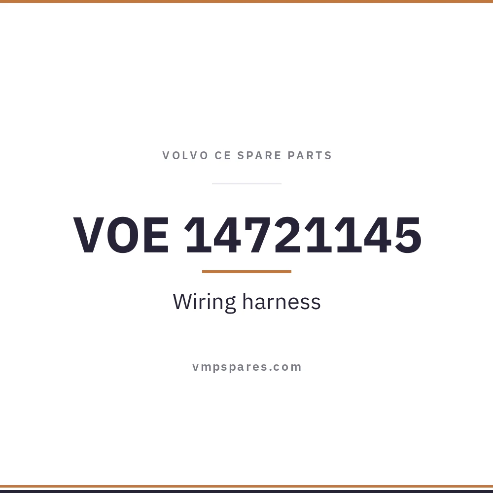 VOE 14721145 – Wiring harness