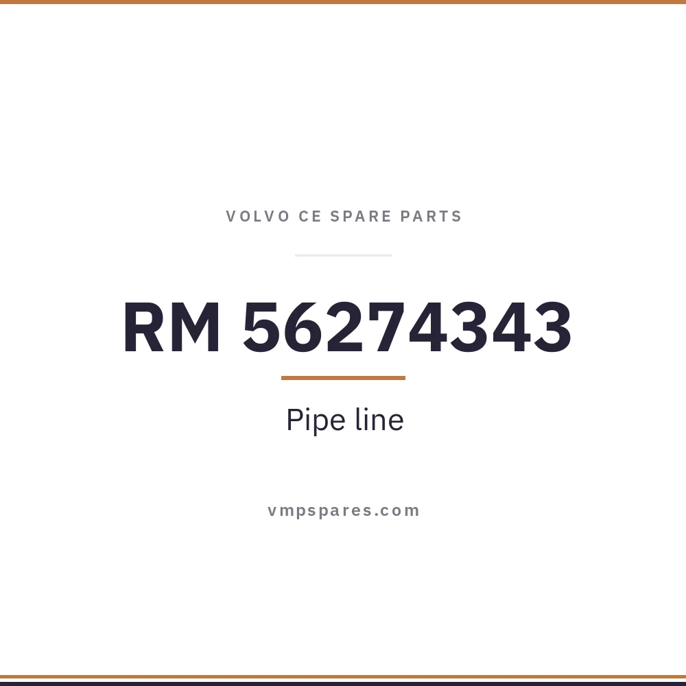 RM 56274343 – Pipe line
