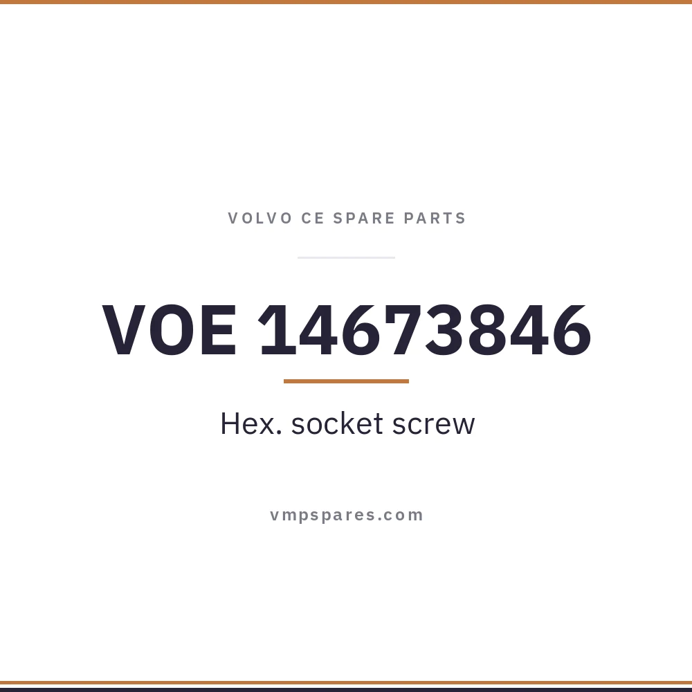 VOE 14673846 – Hex. socket screw