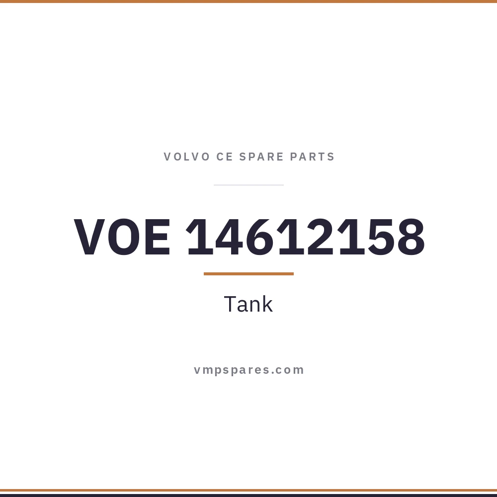 VOE 14612158 – Tank