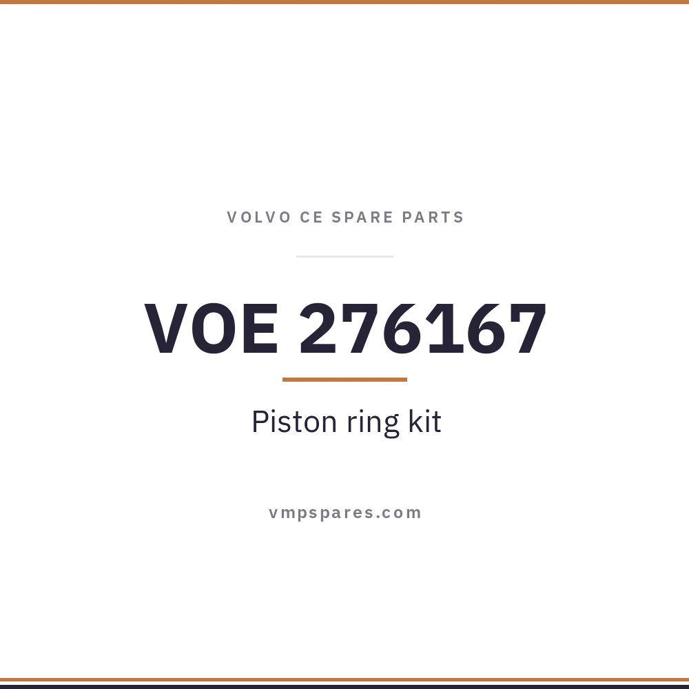 VOE 276167 – Piston ring kit