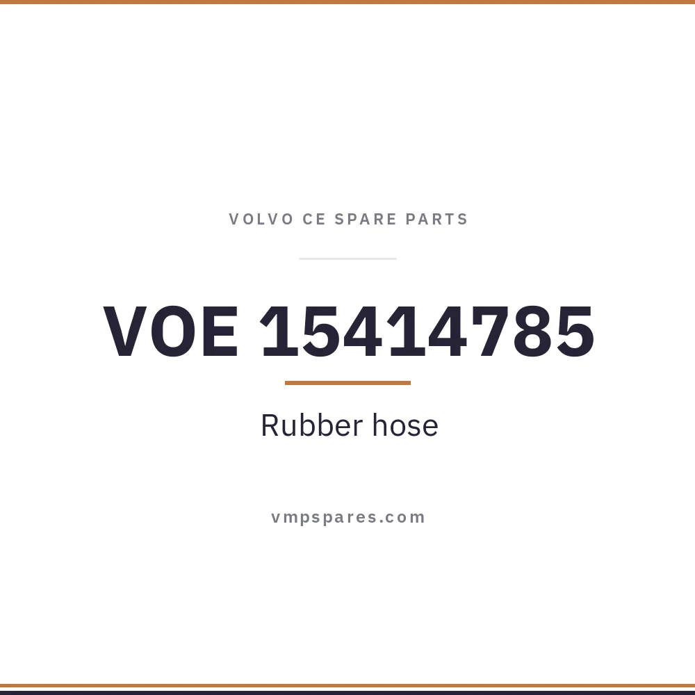 VOE 15414785 – Rubber hose