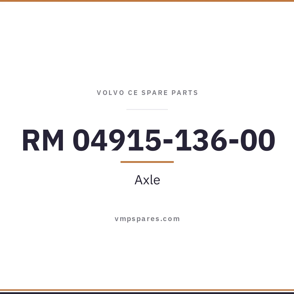 RM 04915-136-00 – Axle