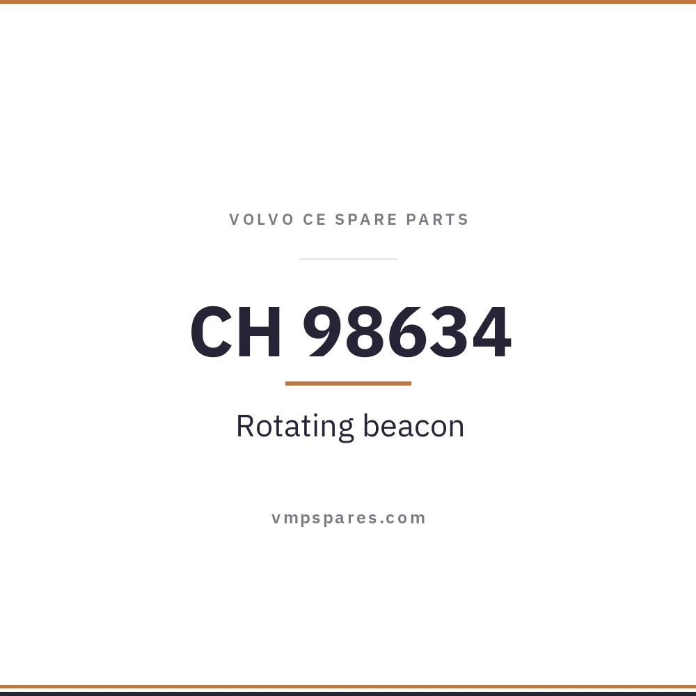 CH 98634 – Rotating beacon