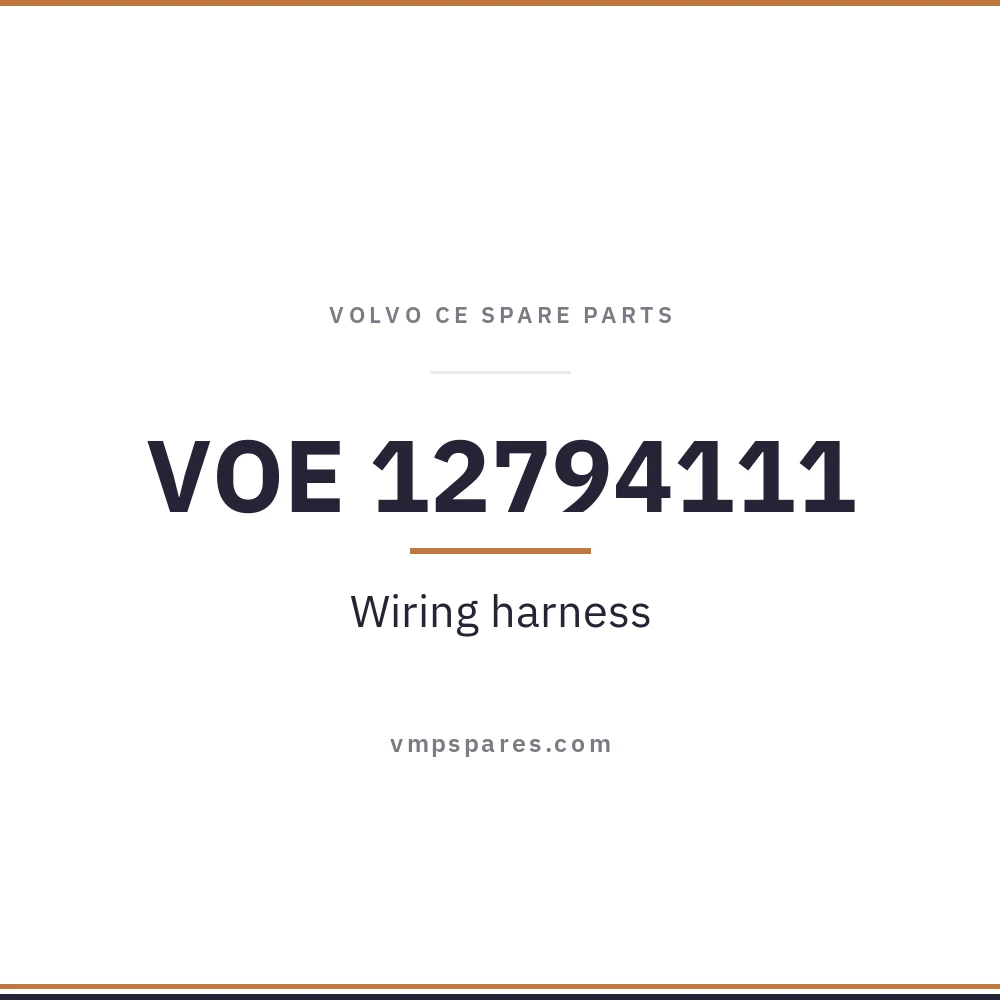 VOE 12794111 – Wiring harness