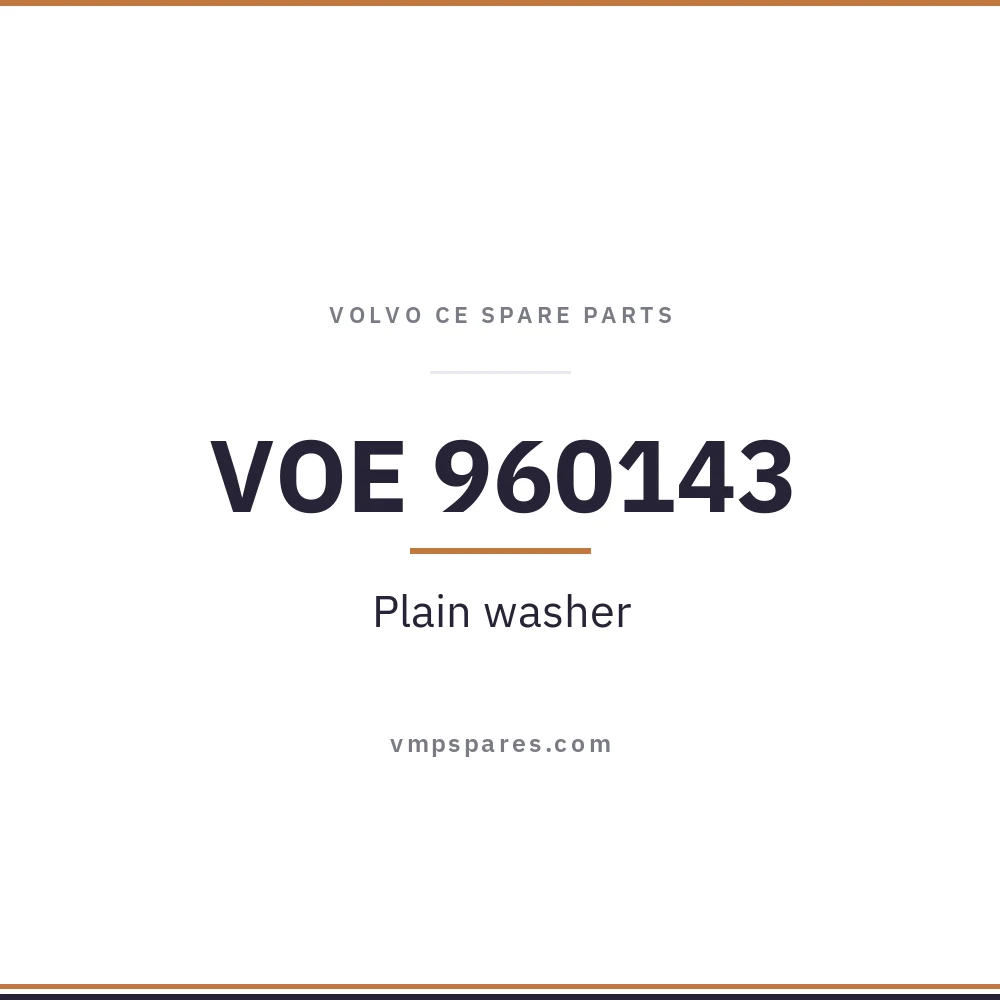 VOE 960143 – Plain washer
