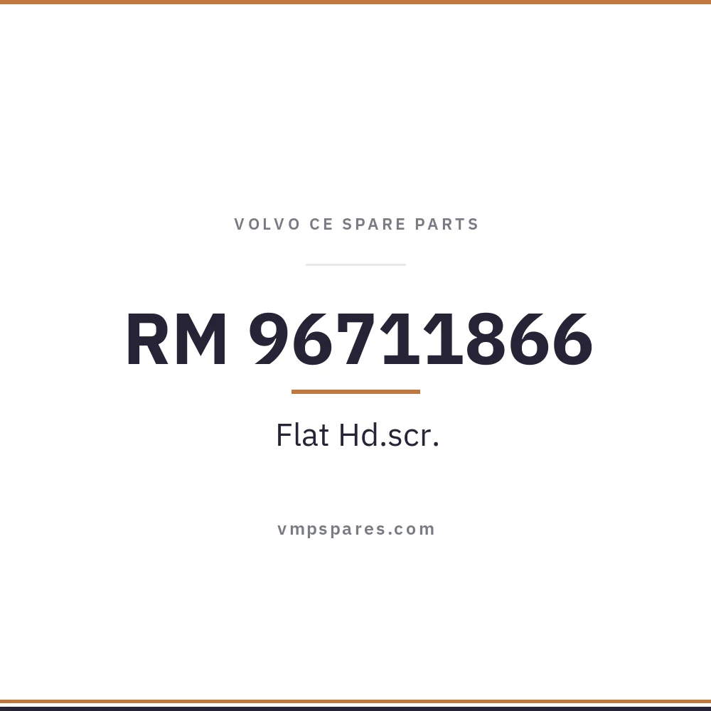 RM 96711866 – Flat Hd.scr.