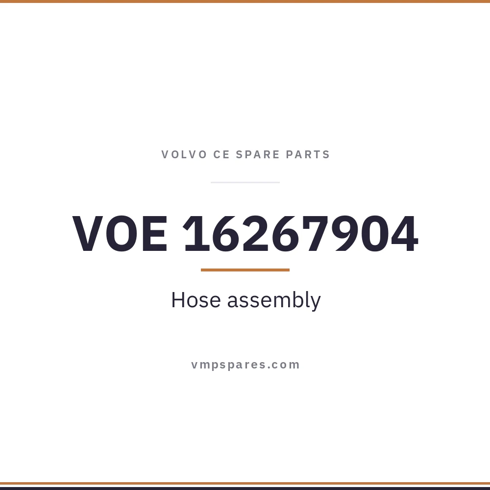 VOE 16267904 – Hose assembly