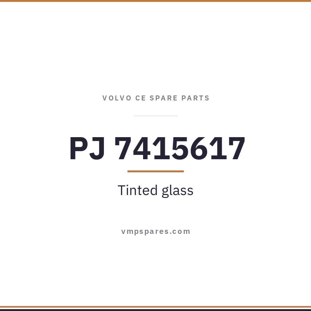 PJ 7415617 – Tinted glass
