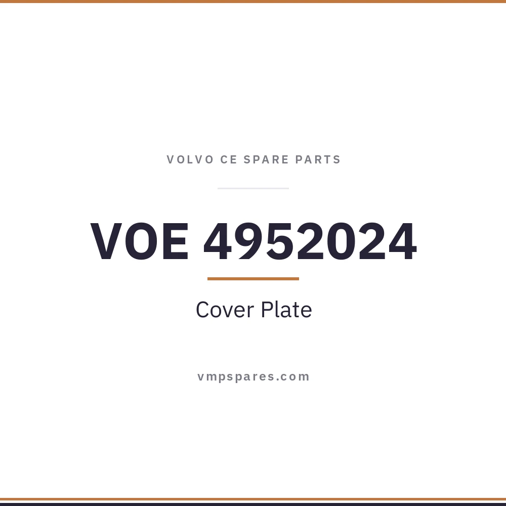VOE 4952024 – Cover Plate