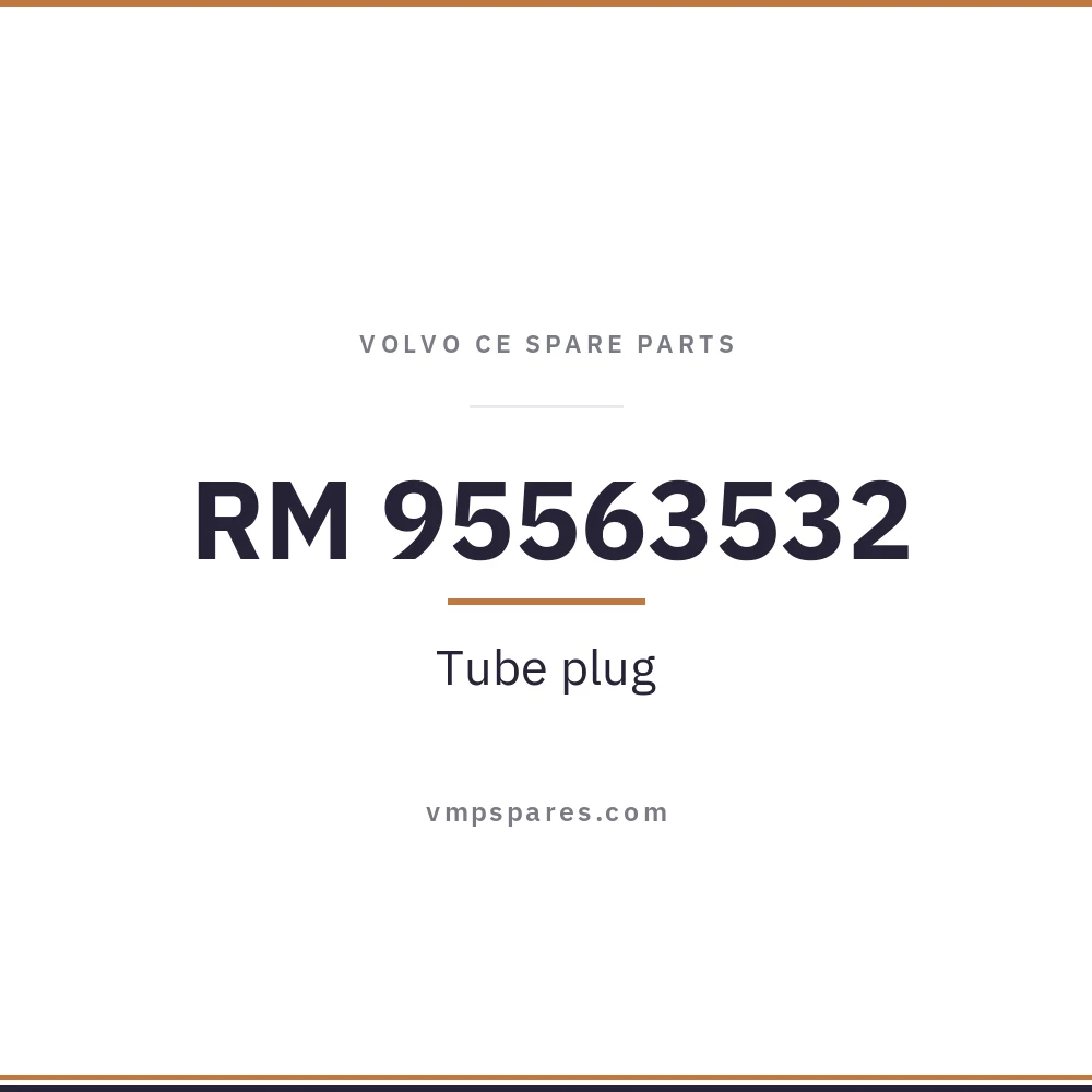 RM 95563532 – Tube plug