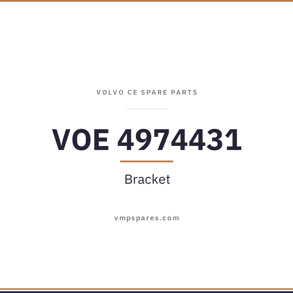VOE 4974431 – Bracket