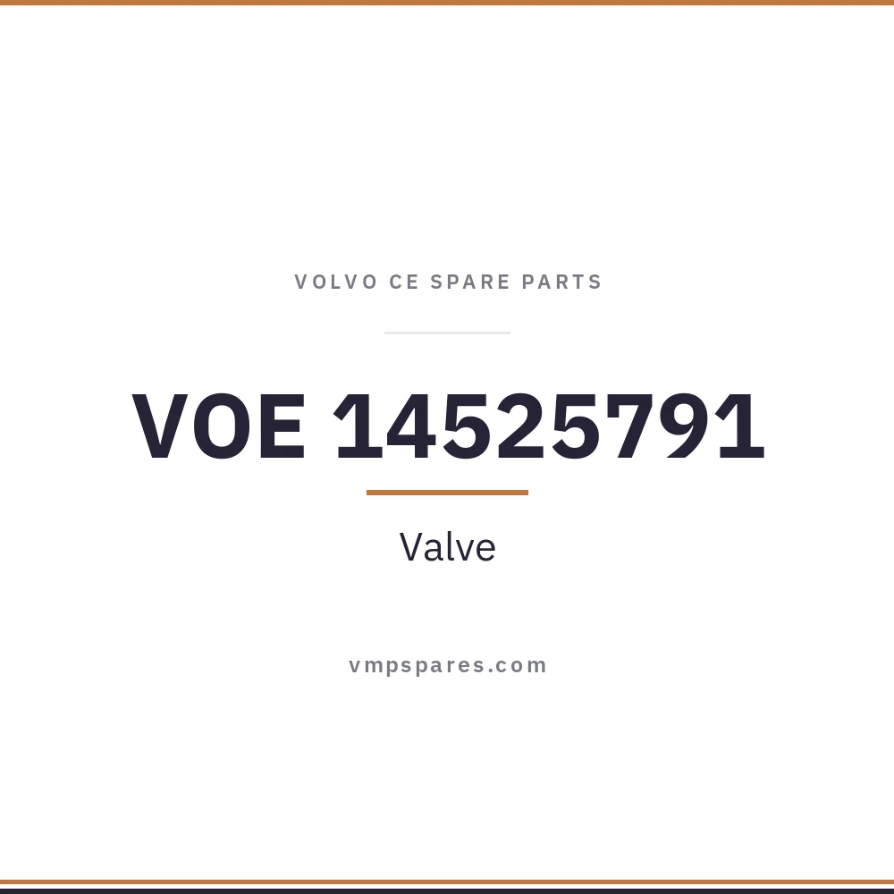 VOE 14525791 – Valve