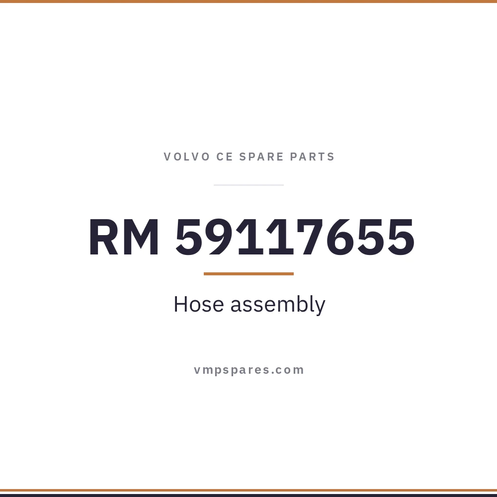 RM 59117655 – Hose assembly