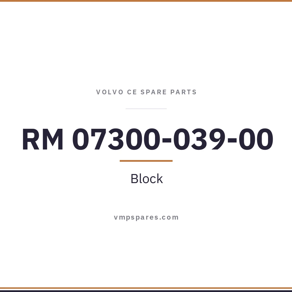 RM 07300-039-00 – Block