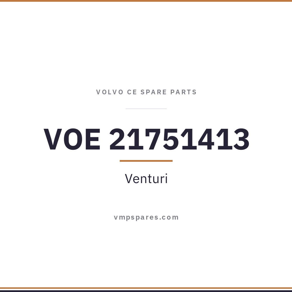 VOE 21751413 – Venturi