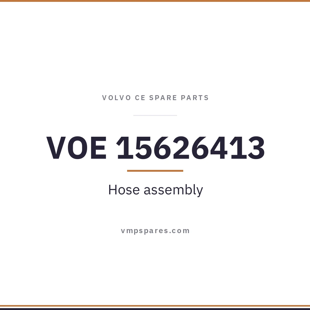VOE 15626413 – Hose assembly