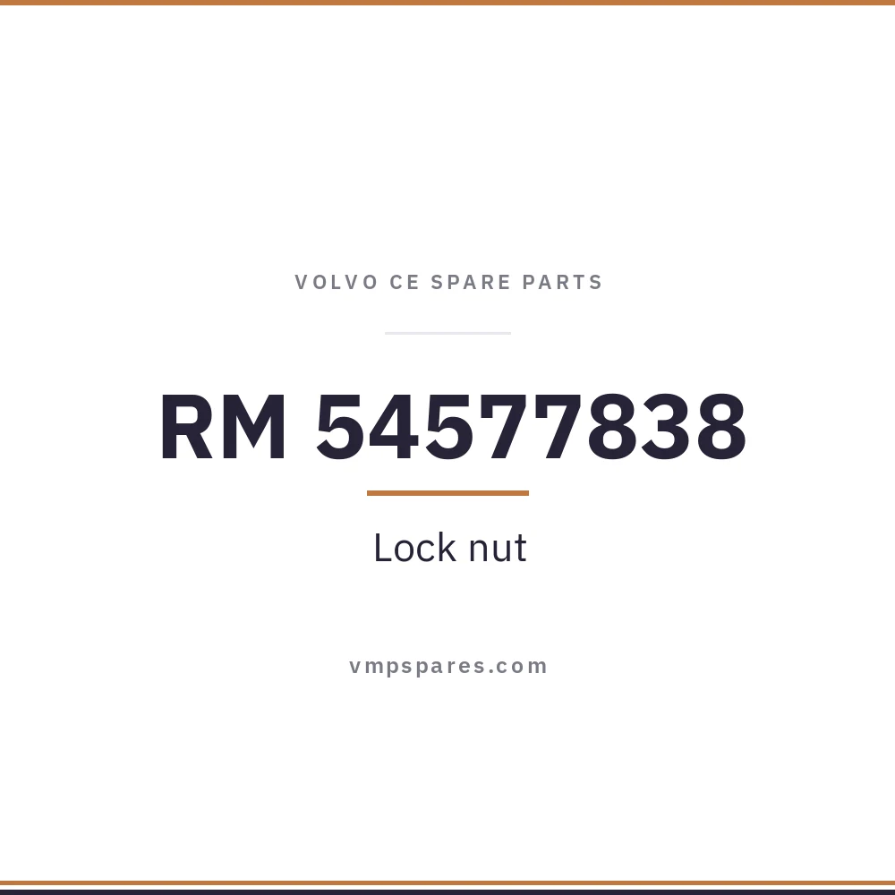RM 54577838 – Lock nut